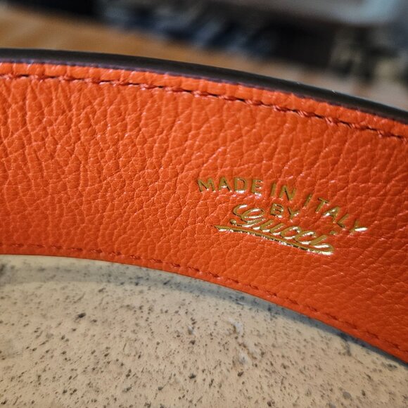 Gucci ‘Aphrodite Mini’ handbag orange - Picture 5 of 15